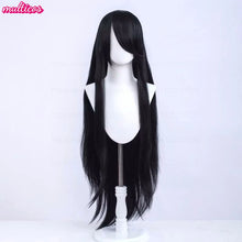 Load image into Gallery viewer, High Quality Anime 100Cm Long Staight Cosplay Wig Black White Red Pink Brown Gold Blue Blonde Purple Heat Resistant Hair Wigs
