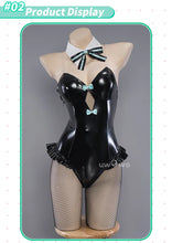 Load image into Gallery viewer, IN STOCK UWOWO Mikku Bunny Cosplay with Headband Black Mikku Cosplay Costume Bodysuit Canival Halloween Outfits

