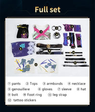 Load image into Gallery viewer, UWOWO Jinx Cosplay Collab Series:Game LOL Arcane S2 Jinx Cosplay Costume Halloween Costume
