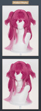 Load image into Gallery viewer, UWOWO Lupa Wig Game Wuthering Waves WuWa Lupa Cosplay Wig Long Hair Purple Pink Hair Halloween Wig
