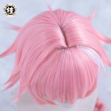 Load image into Gallery viewer, UWOWO Astolfoo Cosplay Wig 60cm Long Pink Braid Hair
