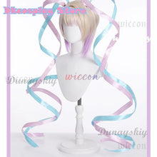 Load image into Gallery viewer, KAngel Cosplay Costume NEEDY GIRL OVERDOSE Fantasy Anniversary Colorful Dress Overload Lolita Outfit Laser Skirts Ribbon Wig
