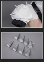 Load image into Gallery viewer, IN STOCK UWOWO Nierr:Automataa 2B Cosplay Costume Officer Uniform Halloween Costumes Uwowo×DISHWASHER1910 Yorhaa 2B Costumes
