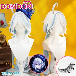 IN STOCK Furina Splash Art Focalors Cosplay Costume Game Genshin Impact【S-2XL】DokiDoki-SR Halloween Focalors Cosplay Hat