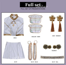 Load image into Gallery viewer, UWOWO Zoey Cosplay Collab Series: Kpop Huntrix Zoey White Performance Cosplay Costume XS-3XL Halloween Costume
