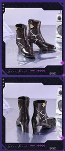 IN STOCK Kafka Cosplay Costume Game Honkai: Star Rail Cosplay DokiDoki-SR Honkai Kafka Women Halloween Costume Kafka Wig Shoes
