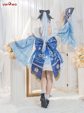 Load image into Gallery viewer, LAST BATCH UWOWO Ayaka Cosplay Maid Costume Genshin Impact Cosplay Maid Dress Maid Ver. Kamisato Ayaka Women Halloween Costumes

