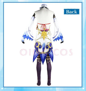 Genshin Impact Ganyu Cosplay Costume Adult Carnival Uniform  Anime Halloween Party Costumes Masquerade Women Game