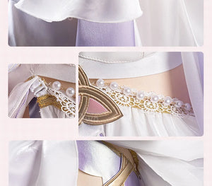 IN STOCK UWOWO Elysia Cosplay Game Honkai Impact 3: Elysia Bride Fanart Cosplay Costume With Headwear Halloween Costume