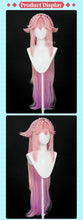 Load image into Gallery viewer, UWOWO Yae Miko Cosplay Wig Genshin Impact Fanart Yae Miko Illustration Hair 100cm Pink Long Hair Halloween Cosplay Wig
