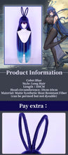 Load image into Gallery viewer, UWOWO Game Azur Lane New Jersey Dancing in the Moonlight Gown Boudoir Cosplay Wig Long Blue Hair Halloween Wig

