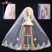 Load image into Gallery viewer, IN STOCK UWOWO Musashii Cosplay Game Azur Lanee Musashii Oath Dress &#39;Purest Wisteria&#39; Bride Cosplay Costume Halloween Costume
