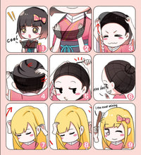 Load image into Gallery viewer, Yumemizuki Mizuki Cosplay Costume Wig for Game Genshin Impact Women Kimono Dress Women Role Play Outfits
