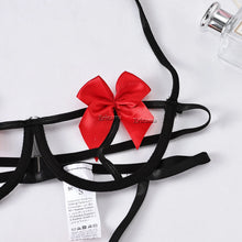 Load image into Gallery viewer, Sexi Babydoll Lace Bra And Panty Set Perspective Sex Erotic Costumes Lingerie Set Underwear Dress Porn Sexy Lingerie For Women
