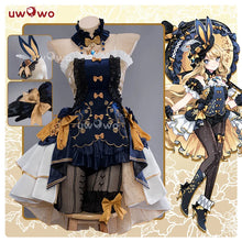 Load image into Gallery viewer, LAST BATCH UWOWO Exclusive Genshin Impact Fanart Navia Bunny Suit Cosplay Costume With Umbrella
