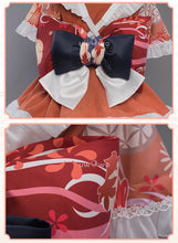 Load image into Gallery viewer, IN STOCK UWOWO Yoimiya Cosplay Maid Costume S-3XL Genshin Impact Fanart Cosplay Yoimiya Cosplay Yoimiya Maid Dress Halloween Cos
