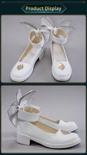 Load image into Gallery viewer, UWOWO Game LOL League of Legends Gwen Cosplay Shoes White Footwear
