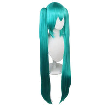 Load image into Gallery viewer, European Size Optimized Version Miku Cosplay Costume Full Set Mikuo Cosplay Dress Uniform  Headwear Props Miku Cosplay Suits
