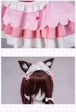 Load image into Gallery viewer, IN STOCK UWOWO Chocola Cosplay Maid Dress Vol.4 Costume Chocolaa/Vanillaa Cute Pink Dress Women Outfits Halloween Costumes
