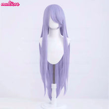 Load image into Gallery viewer, High Quality Anime 100Cm Long Staight Cosplay Wig Black White Red Pink Brown Gold Blue Blonde Purple Heat Resistant Hair Wigs
