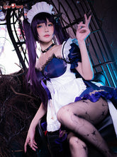 Load image into Gallery viewer, In Stock  Mona Cosplay Maid Costume Game Genshin Impact Cosplay Fanart Exclusive Mona Maid Ver Costume For Girl Kid Outfits
