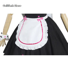 Load image into Gallery viewer, Vanilla Cosplay Costume In Stock Maid Dress Maid Outfit NEKOPARA Chocola Vanilla OVA Maid Game Uniform Cat Neko Girl Women
