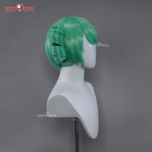 Load image into Gallery viewer, UWOWO League of Legends/LOL: Gwen Prestige Crystal Rose Wildd Rift WR ASU Cosplay Wig High Quality Light Green Hair
