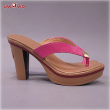 Load image into Gallery viewer, IN STOCK UWOWO Game Genshin Impact Raiden Shogun Baal Cosplay Shoes Ba&#39;al Halloween High Heels for Women  Clothing
