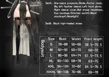 Load image into Gallery viewer, IN STOCK UWOWO Nierr: Automataa Yorhaa 2B Cosplay Cheongsam Costume S-3XL Halloween Costumes Uwowo×DISHWASHER1910 Fanart Suits
