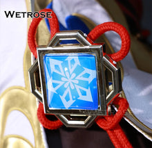 Load image into Gallery viewer, 【Wetrose】In Stock Ganyu SSR Cosplay Costume Genshin Impact Gan Yu Гань Юй Gamu Horn Head Gears Full Set Wig Shoes Halloween Xmas

