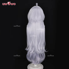 Load image into Gallery viewer, UWOWO Lady Avalon Wig Game Fatee/Grandd Orderr Lady Avalon Cosplay Wig Long Gray Hair Halloween Wig

