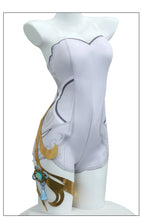 Load image into Gallery viewer, Frostflower Dew Shenhe Cosplay Costume Genshin Impact Adult Uniform Wig Anime Halloween Costumes Women Game Character Outfit
