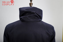 Load image into Gallery viewer, SBluuCosplay Anime JJK Toge Inumaki Cosplay Costume Coat Pants Dark Blue Detachable High Collar Halloween Christmas
