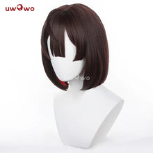 Load image into Gallery viewer, IN STOCK UWOWO Honkai Star Rail Cosplay Xueyi Wig Short Brown Hair Heat Resistant For Women Halloween Cosplay Wear
