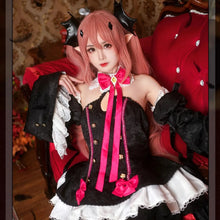 Load image into Gallery viewer, Anime Krul Tepes Cosplay Costume Comic Con Seraph Of The End Cosplay Dresses Krul Tepes Gorgeous Wig Party Halloween For Women
