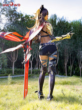 Load image into Gallery viewer, UWOWO Genshin Impact Cosplay Dehya Cospaly Sumeru Pyro Claymore Female Cat Cosplay Costume
