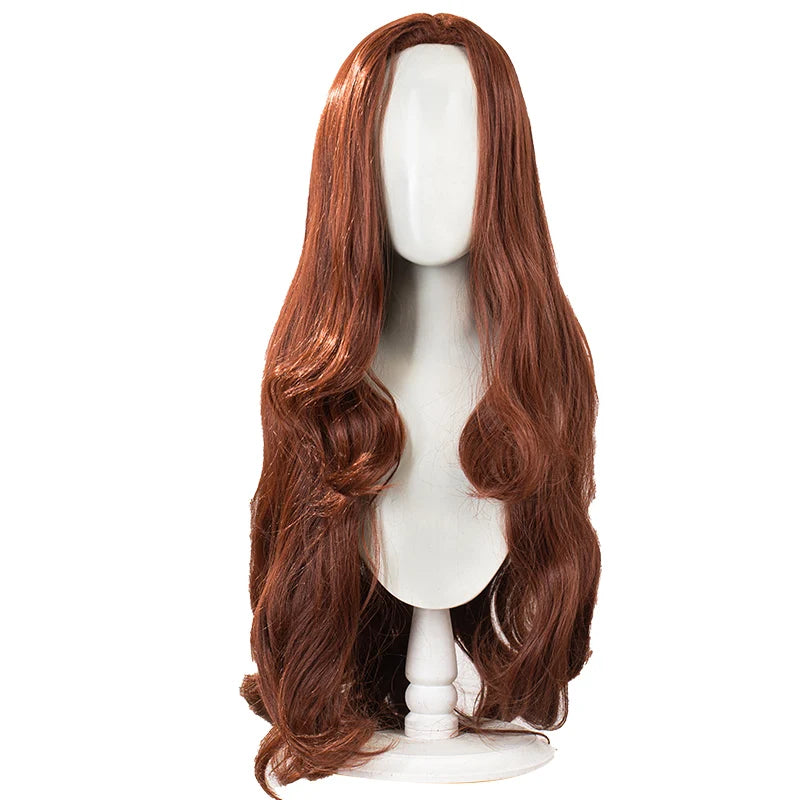 IN STOCK UWOWO Clawdeen Wolff Cosplay Wig Lace Wig Brown 80CM Long Hair Heat Resistant Halloween Cosplay Outfit Wig