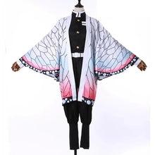 Load image into Gallery viewer, Women Girls Kochou Kanae Cosplay Costume Demon-Slayer ForAdult Anime Kimetsu-No-Yaiba Shinobu Kochou Halloween Clothes
