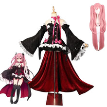 Load image into Gallery viewer, Krul Tepes Cosplay Anime Seraph Of The End Costume Wig Cosplay Owari no Seraph Halloween Party Role Play Clothing Suit

