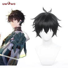 Load image into Gallery viewer, IN STOCK UWOWO Honkai Star Rail: Dan Heng Cosplay Wig Black Short Hair
