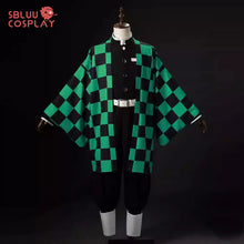Load image into Gallery viewer, SBluuCosplay Kamado Tanjirouu Tanjiro Cosplay Costume Embroidery SR Quality TR Material
