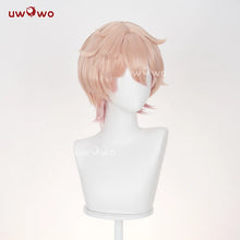 Load image into Gallery viewer, UWOWO Dahlia Wig Game Genshin impact Dahlia Cosplay Wig Short Pink Hair Halloween Wig
