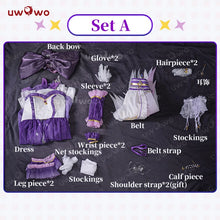 Load image into Gallery viewer, LAST BATCH UWOWO Robin Cosplay Game Honkai Star Rail Robin Maid Cosplay Costume With Wings Headpiece Halloween Role Play Outfits
