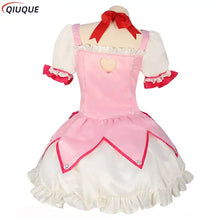Load image into Gallery viewer, Kaname Madoka Cosplay Costume Wig Anime Puella Magi Madoka Magica Pink Ball Dress Halloween Party Uniform Outfit for Women Girl
