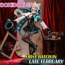 Load image into Gallery viewer, IN STOCK Lynette Cosplay Costume Game Genshin Impact【S-2XL】DokiDoki-R Fontaine Lynette Cosplay Shoes Wig Halloween Plus Size
