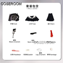 Load image into Gallery viewer, COSEROOM Wuthering Waves Wuwa CHISA Cosplay Costume Halloween Party Role Play Outfit
