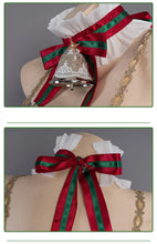 Load image into Gallery viewer, LAST BATCH  UWOWO Traveler Lumine Cosplay Costume Genshin Impact Cosplay Fanart: Christmas Costume Halloween Outfit Full Set
