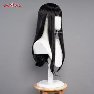 IN STOCK UWOWO Anime Cosplay Cosplay Wig Mitakaa Asaa Wig Long Black Hair