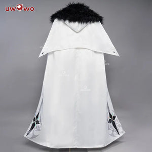 In Stock UWOWO Genshin Impact Columbina Cosplay Costume Fatui Harbingers Damselette Snezhnaya Halloween Christmas Costumes
