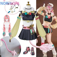 Load image into Gallery viewer, Varesa Cosplay Game Genshin Impact Varesa Cosplay Wig Horn Accessory Uniform New Dress Suit Anime Shoes Carnival Party Outfit
